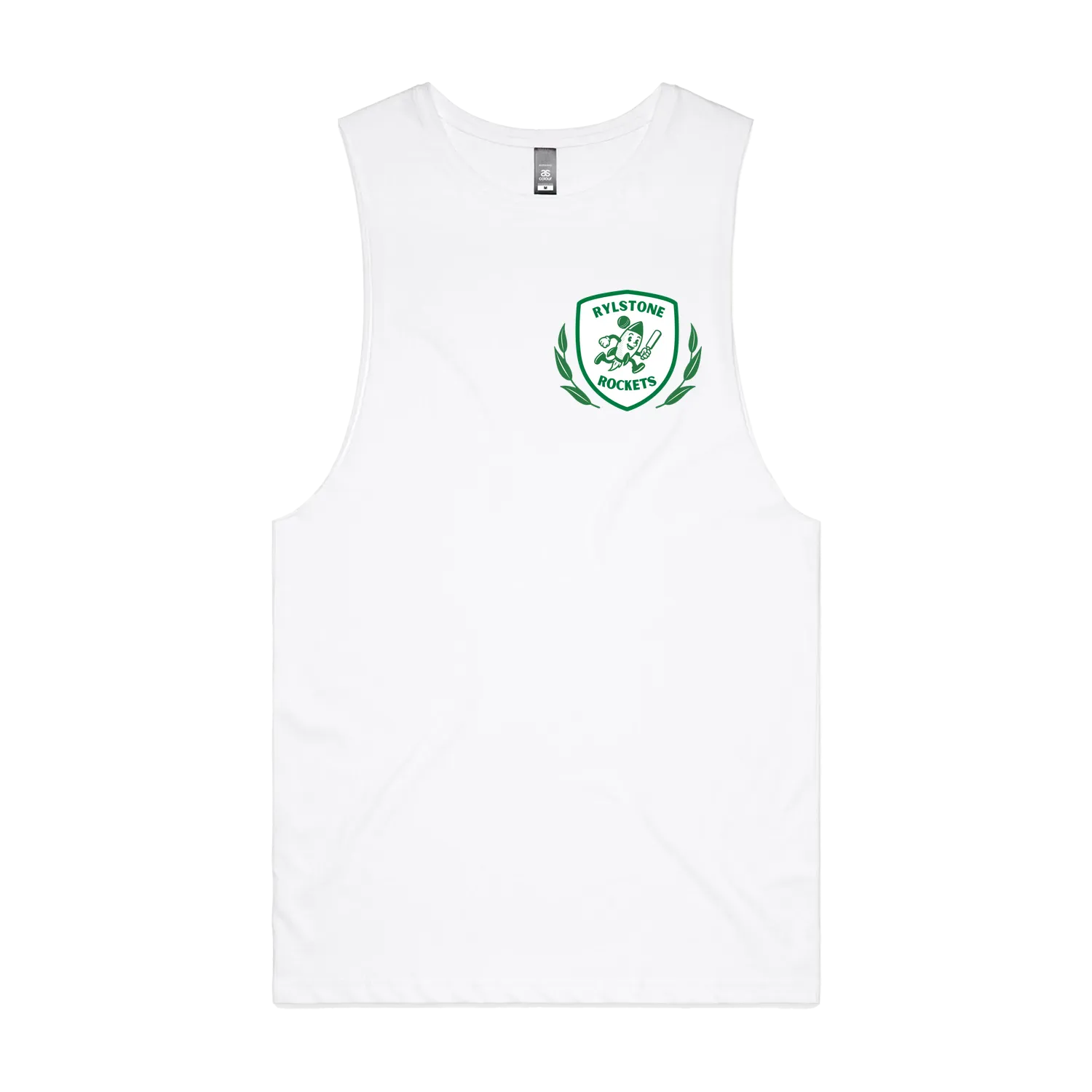 White front flat lay
