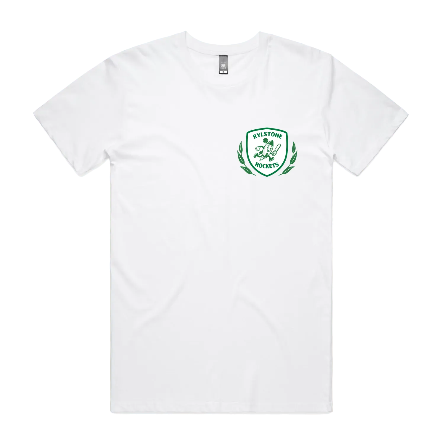 White front flat lay
